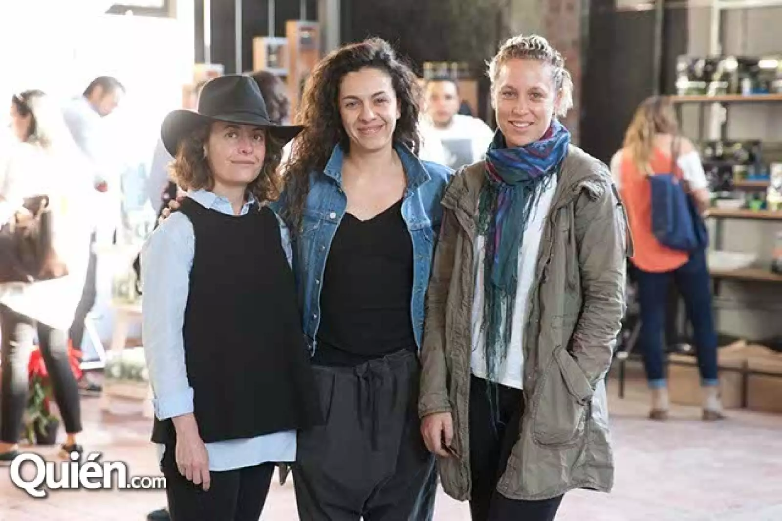 Mariana Aguilar,Carmen Ortega y Joanna Ruíz-Galindo