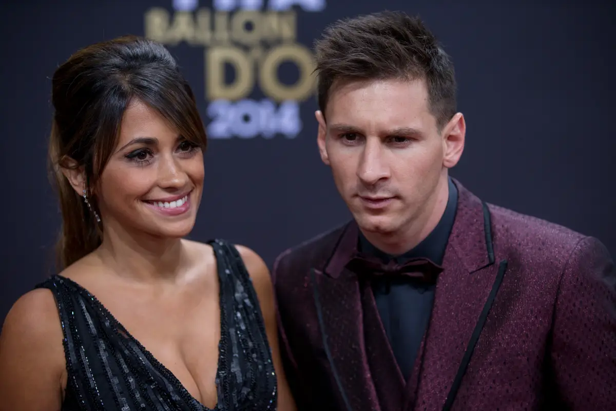Messi y Antonella