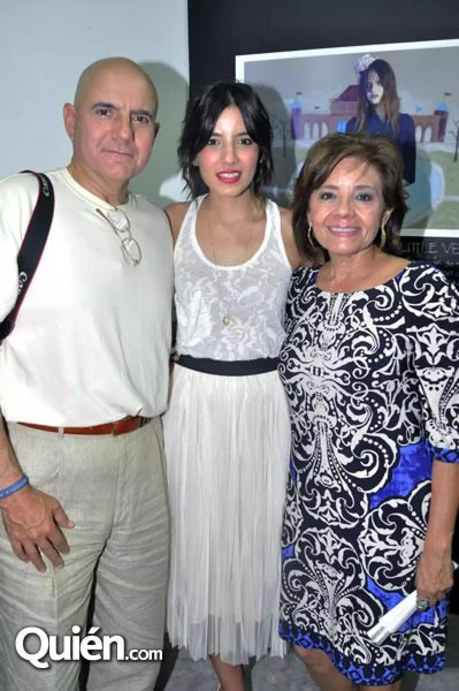 José Balderrama,Lara Balderrama y Rosamaría de Balderrama