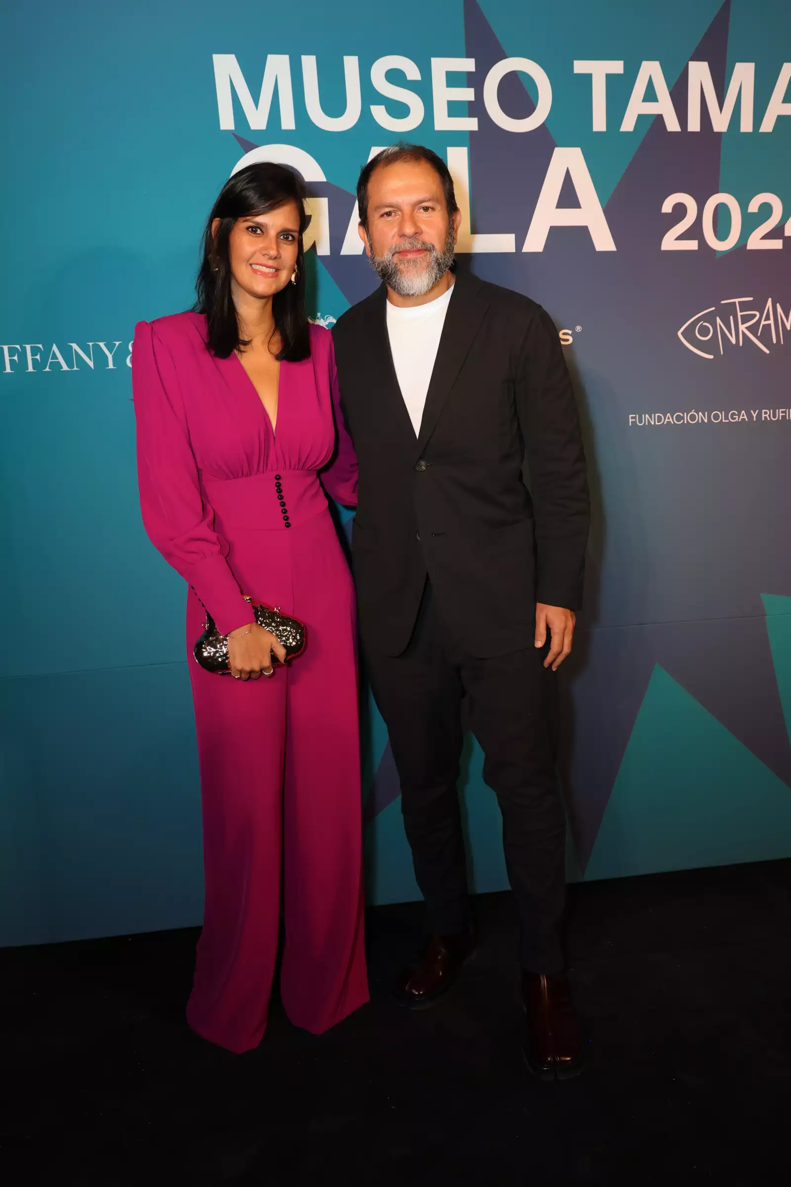 Claudia de Anda y chef Enrique Olvera 