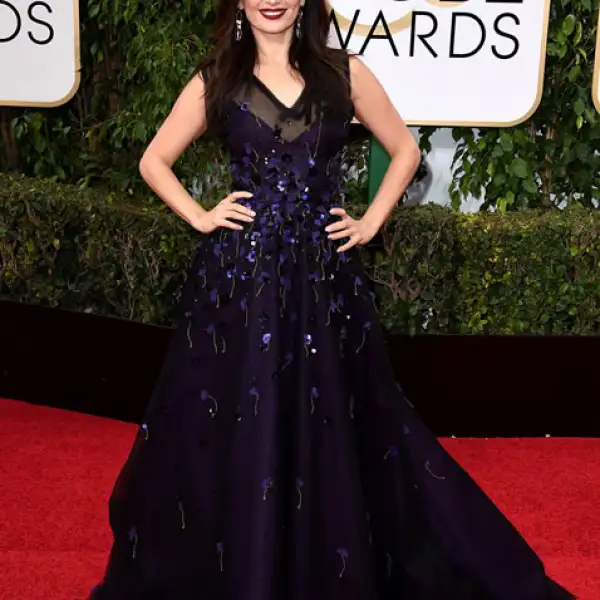 Ana de la Reguera en Carolina Herrera.