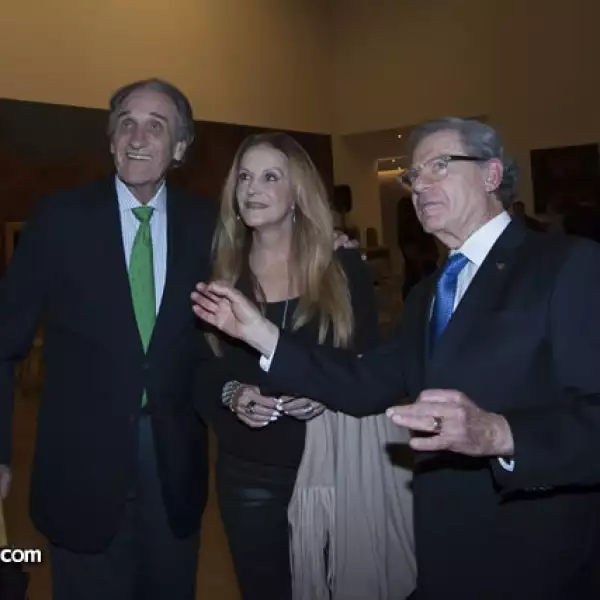 David y Gilda Sheinberg con José Grinberg