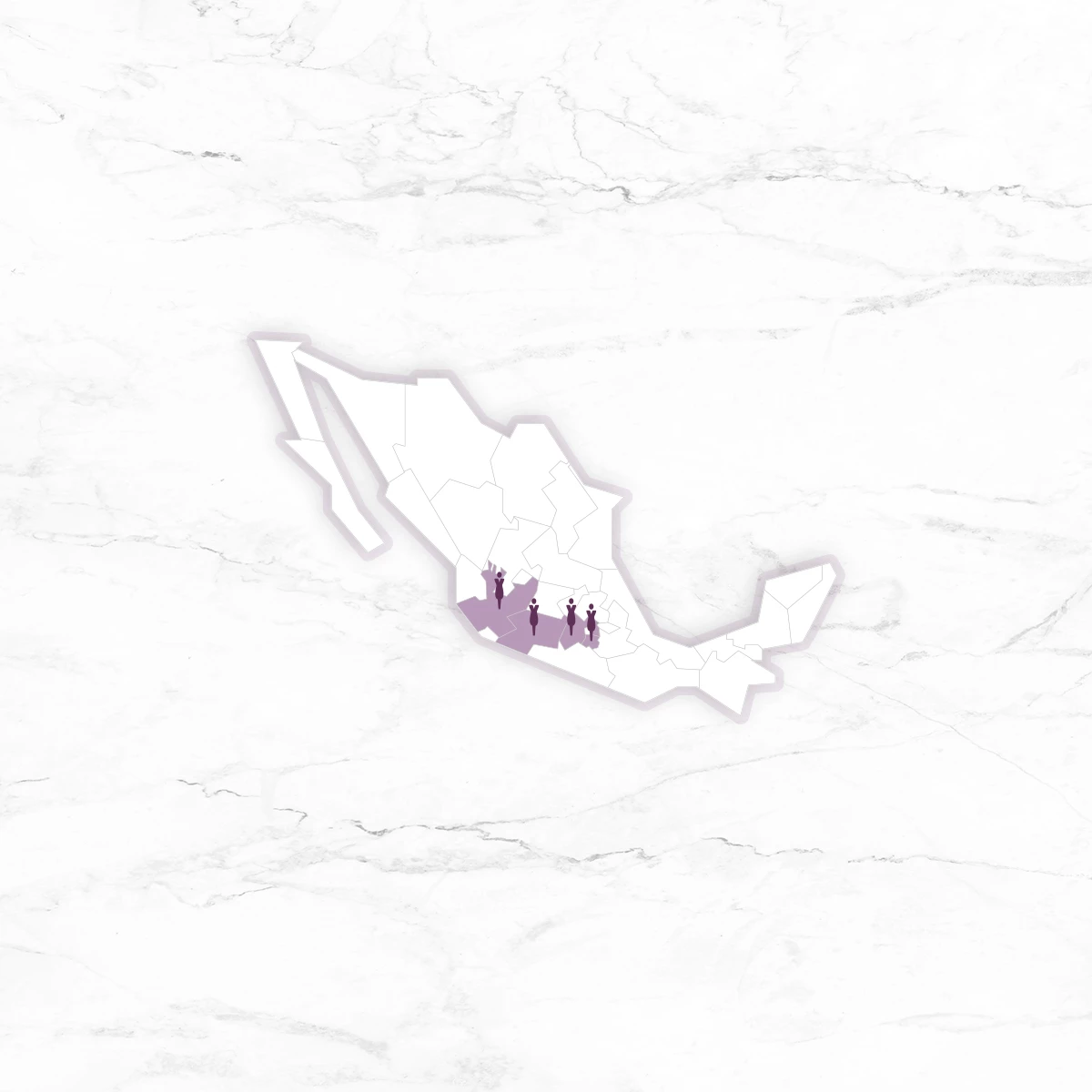 La alerta de violencia de género se aplica desde el gobierno federal en Morelos, Estado de México y Michoacán, y a nivel estatal en Jalisco.