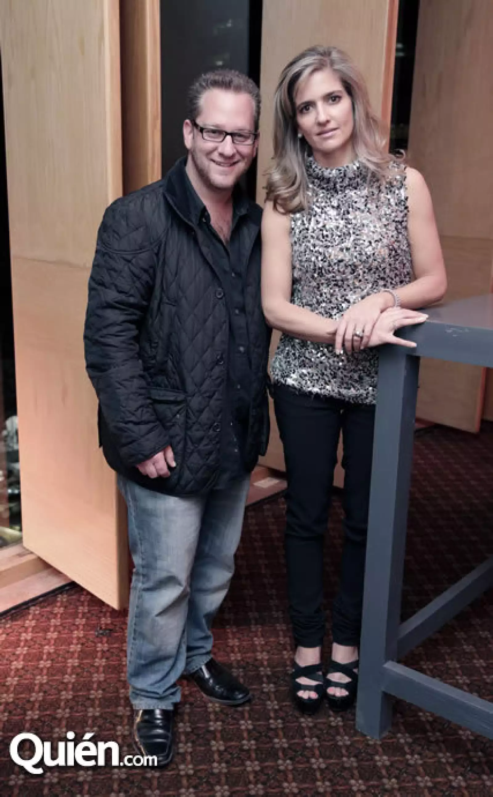 Alejandro Grimberg y Lina Flores