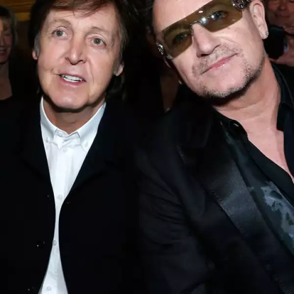 Paul McCartney, Bono.
