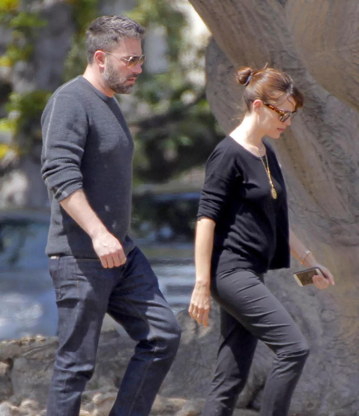 La primera vez que la pareja de actores es vista luego de los rumores de separación.