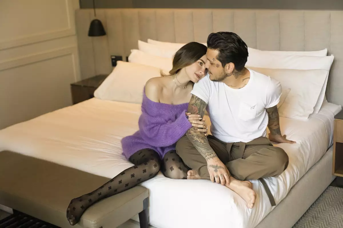 Belinda y Christian Nodal