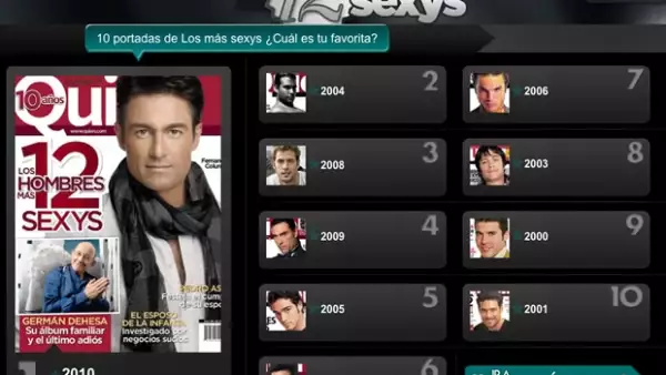 Pusimos a votación las 11 portadas que hasta ahora la revista Quién ha publicado a lo largo de los años y fue la del 2010 la que se llevó el primer lugar.