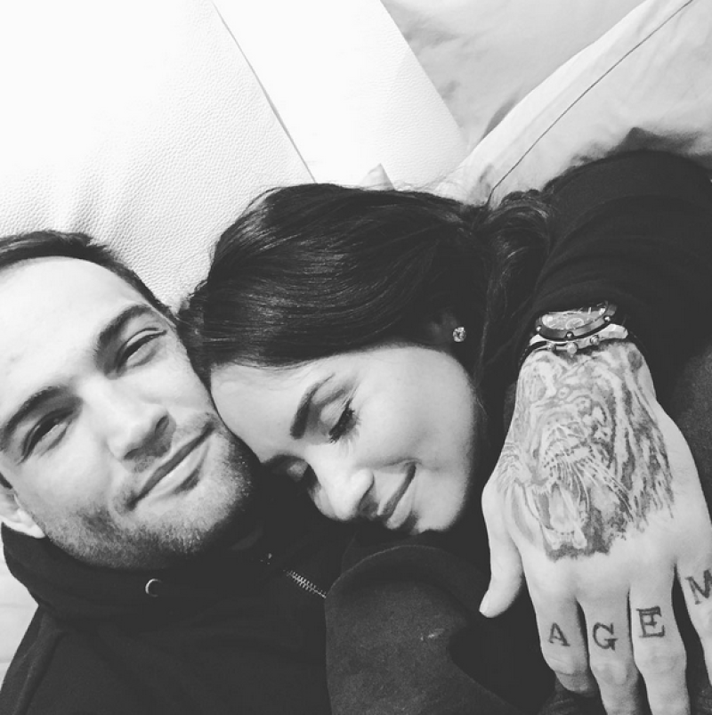 Demi lovato y Guilherme Vasconcelos