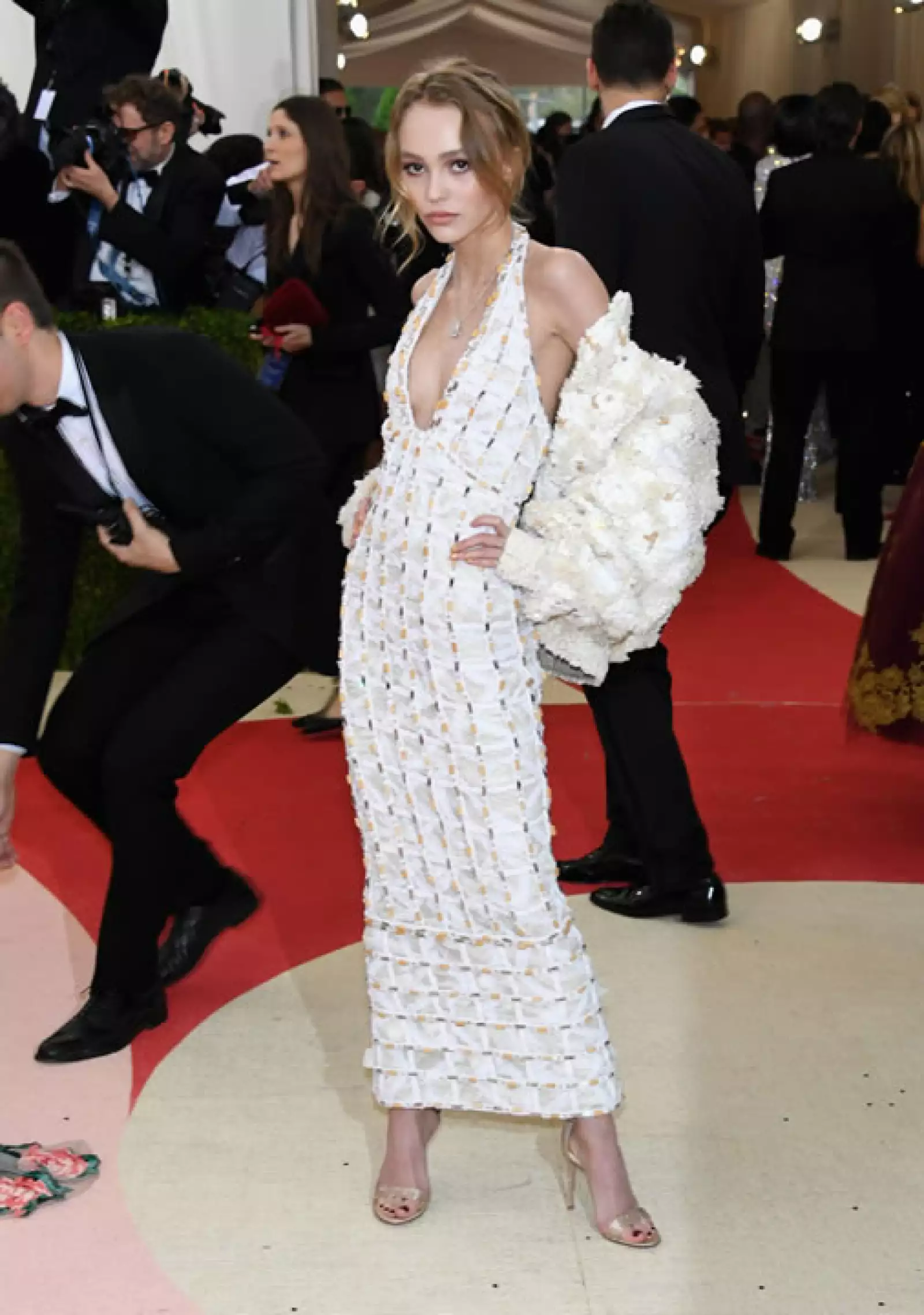 Lily-Rose Depp en Chanel.