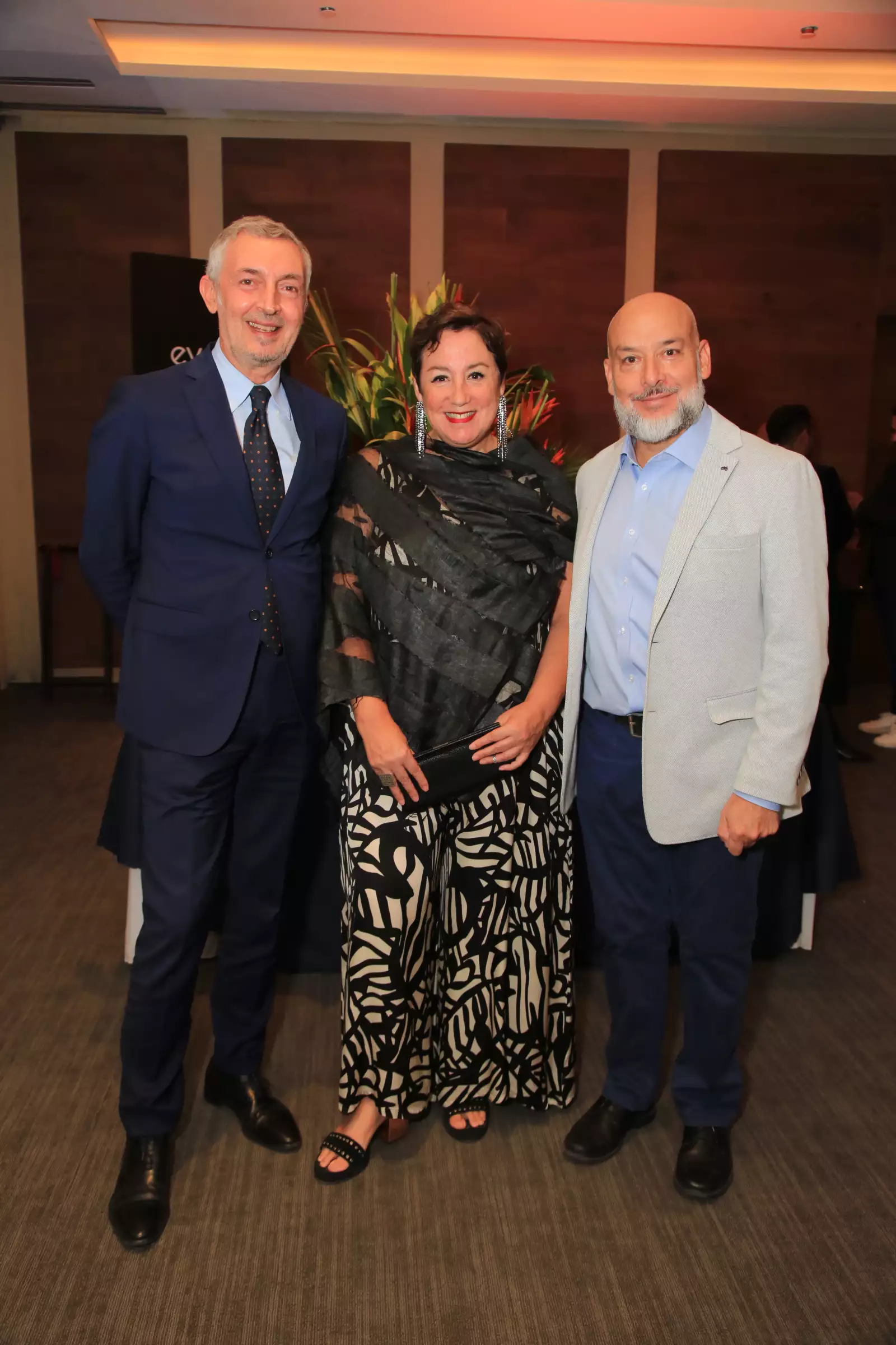 Luigui de Chiara, Beatriz Sánchez Muñoz y Pablo Aravena 