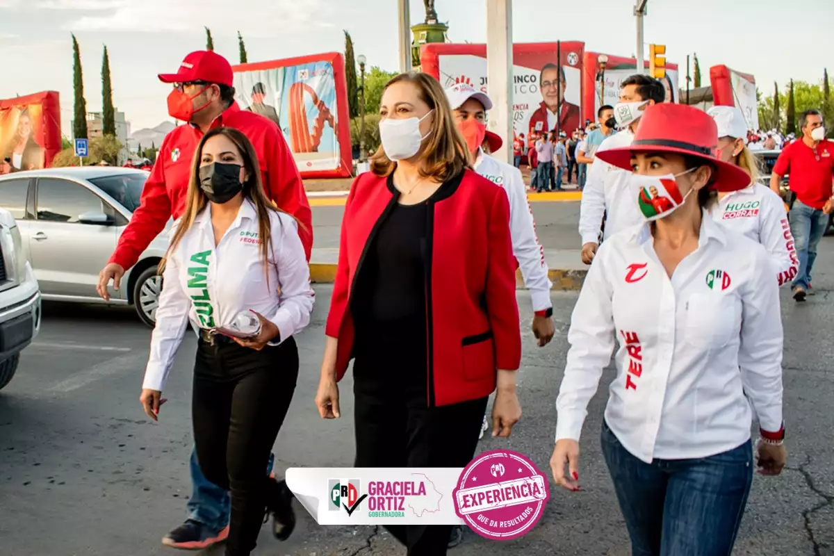 La excandidata del PRI a la gubernatura de Chihuahua, Graciela Ortiz