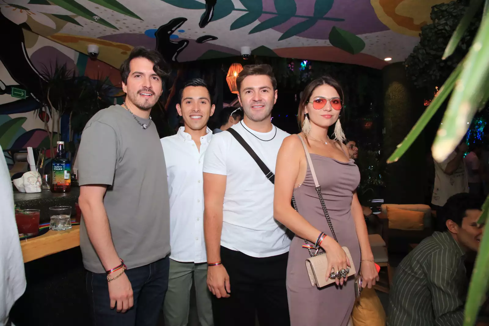 Javier Amaya, Carlos Sánchez, Arturo Garza e Italia Ugalde 