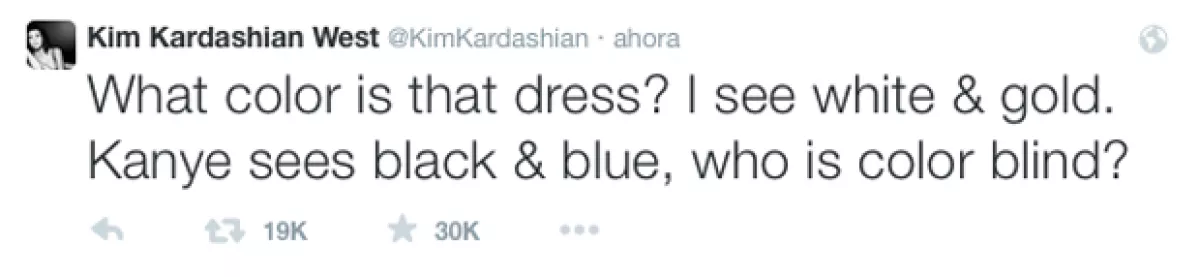 Al parecer, Kim tuvo diferencias en la respuesta que dio su esposo Kanye West.