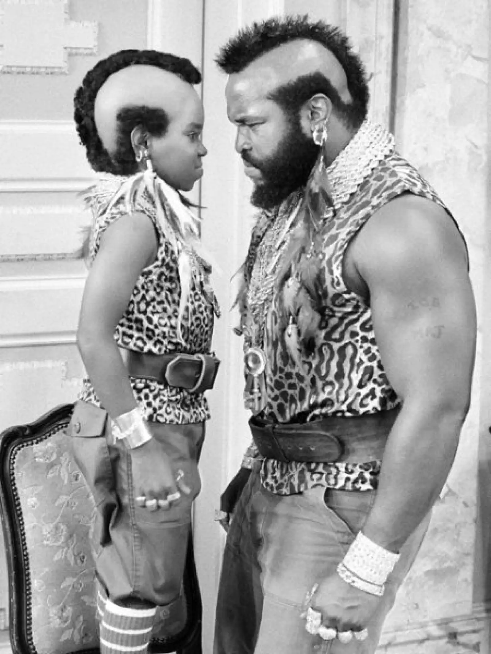 Gary con Mr. T.