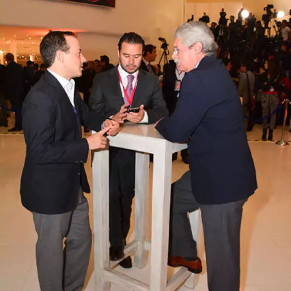 Santiago Mancera,Charlie Guerrero y Jorge Alija.