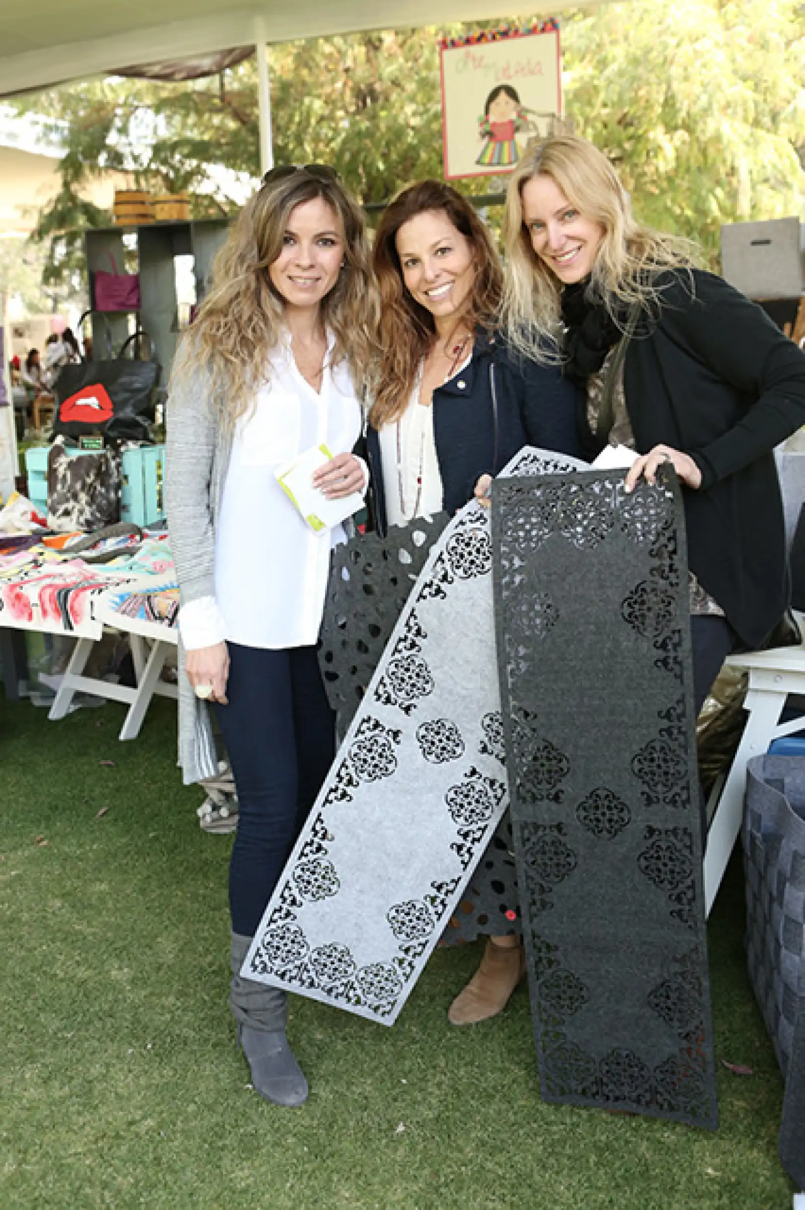 María José del Valle, Sandra Rubio y Cynthia Silva
