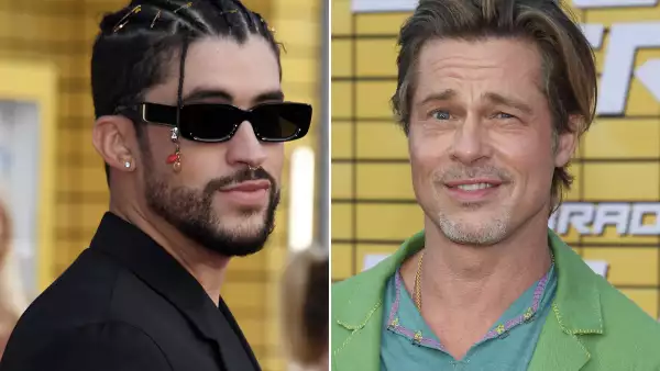 Bad Bunny comparte escenas con Brad Pitt en Bullet train