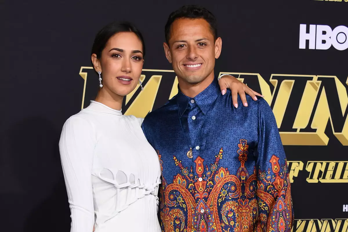 Chicharito Hernández y Nicole McPherson