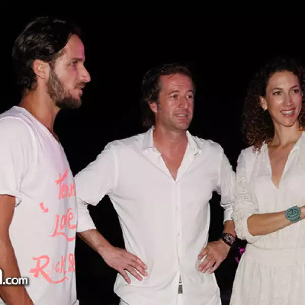 Feliciano López, Javier Braun y Carla Aparicio