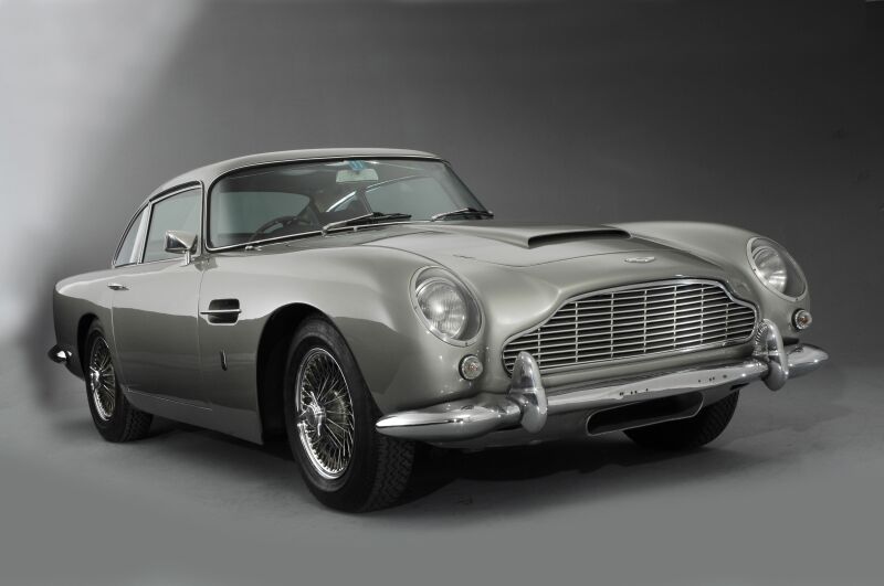 Aston Martin DB5 photoshoot