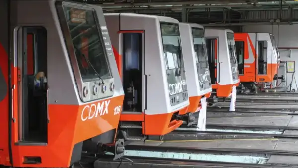 Convoys del metro de la CDMX.