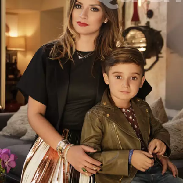 Luisa Fernanda platicó que Mateo es un niño como cualquier otro y que cuando juega con sus amigos prefiere una t-shirt blanca y shorts.