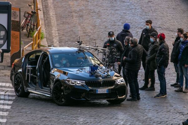 Mission Impossible 7 - Libra' on set filming, Rome - 26 Nov 2020