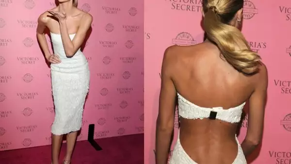 El mes pasado la modelo de Victoria´s Secret causó controversia por su esbelta figura,ahora luce más saludable en este sexy video.