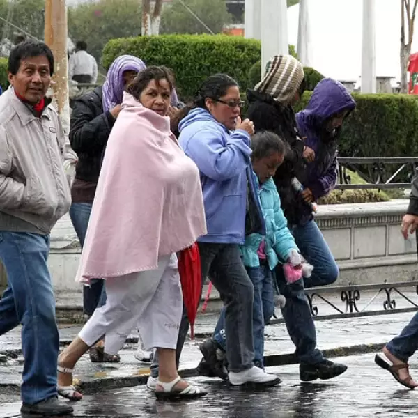 El frío y las lluvias afectan el territorio mexicano