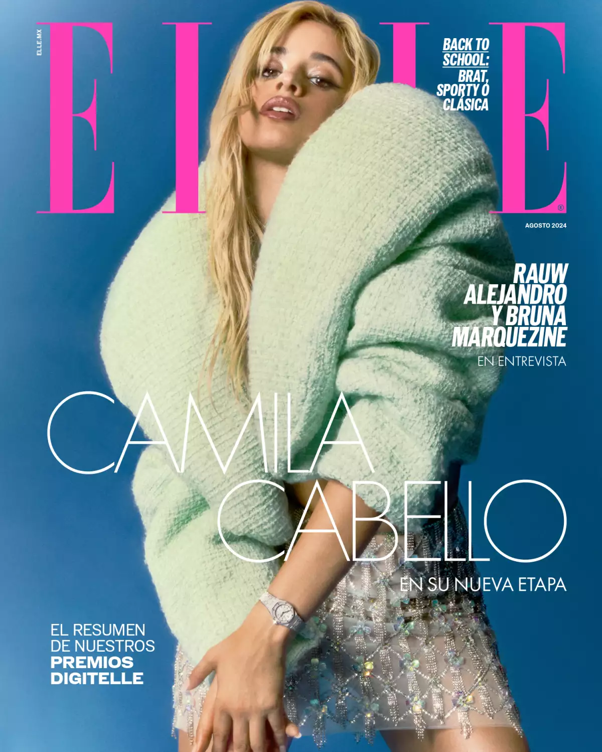 Camila Cabello protagoniza la portada de agosto de ELLE México.