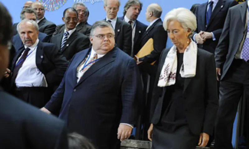 Agustín Carstens participa en la asamblea anual del Fondo Monetario Internacional en Washington. (Foto: Reuters)