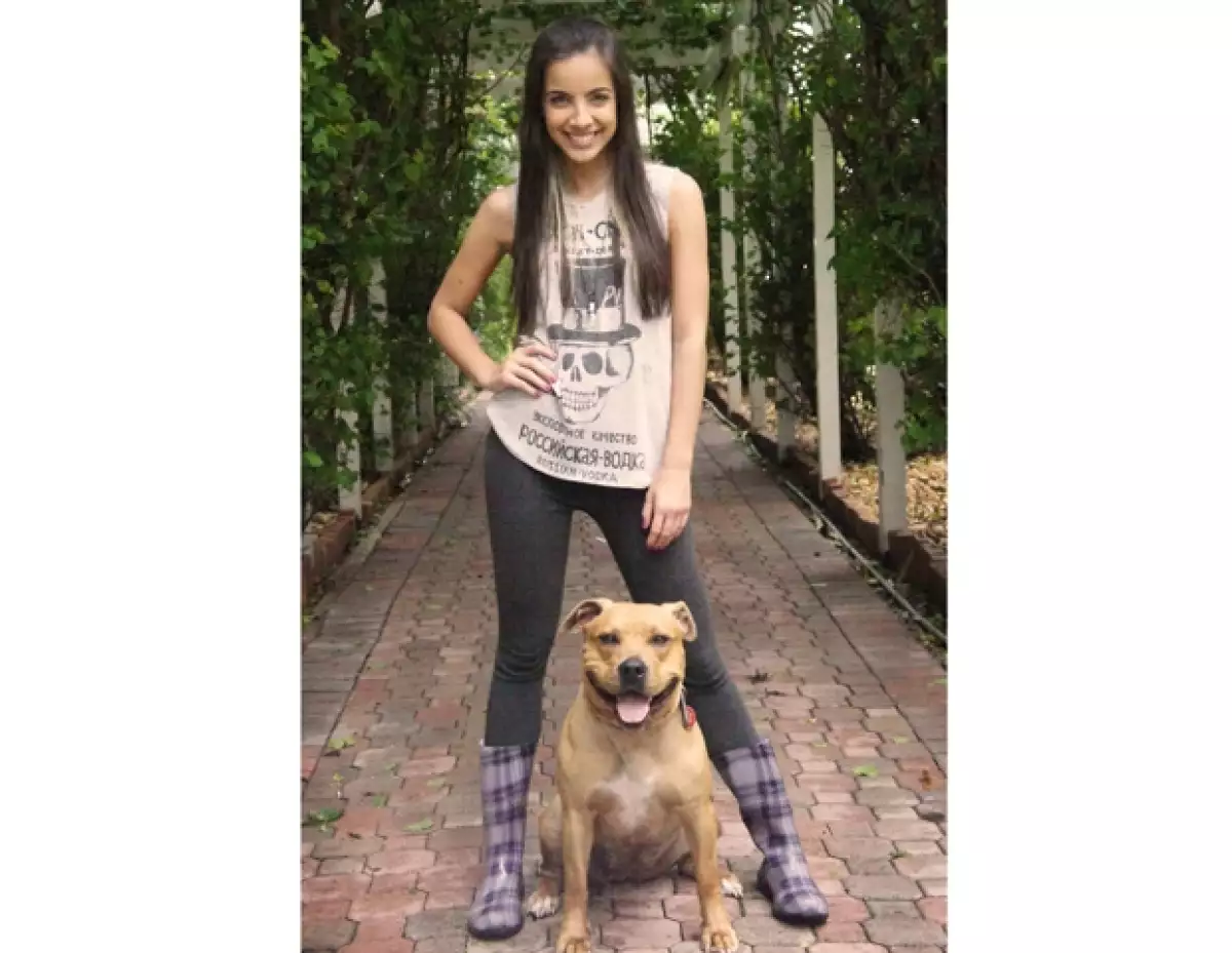 María Gabriela de Faría, conocida por su participación en esta serie infantil, aprovecha su popularidad para difundir ideas en pro del cuidado y el rescate animal.