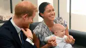 Príncipe Harry, Meghan Markle y Archie Harrison