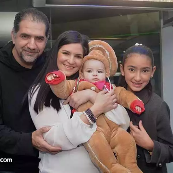 Roberto Candiani,Mónica Narró,Maya y Johanna Candiani.