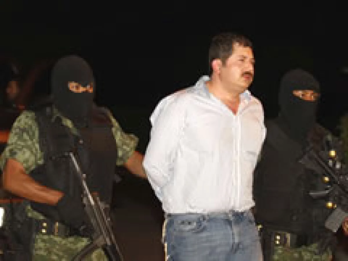 Huerta Ríos fue detenido junto con otras cuatro personas en San Pedro Garza García. (Foto: Reuters)