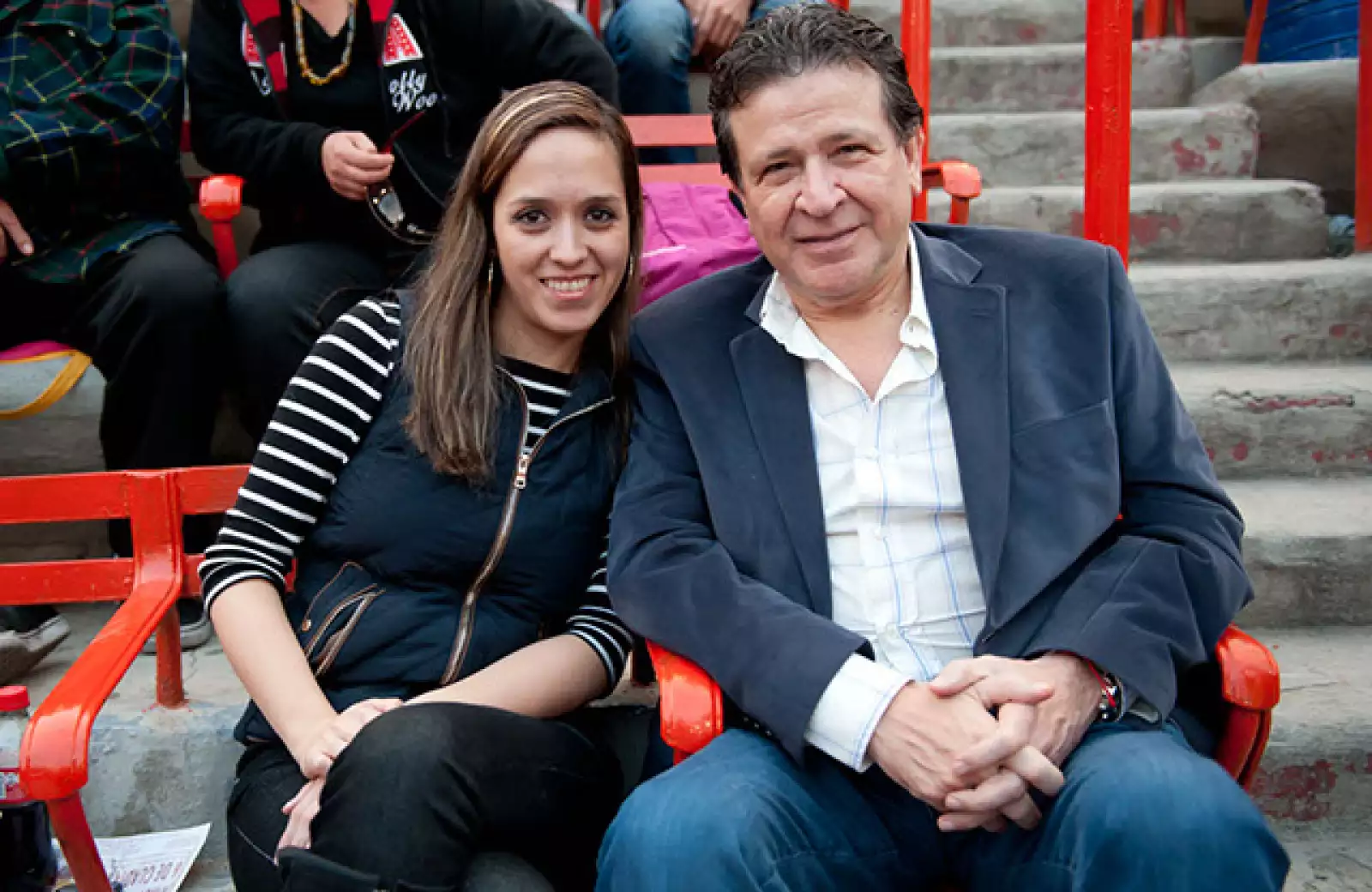 Jacqueline Marrón y Jorge González