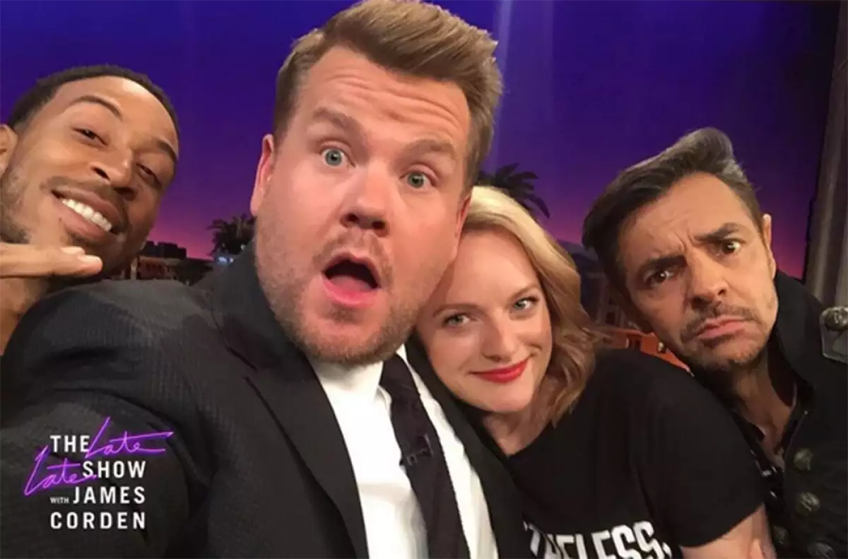 Eugenio Derbez y James Corden