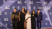 El director, creativos y protagonistas de Emilia Pérez- 