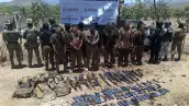 Operativo de la Marina tras detener a 13 miembros de Los Chapitos en Sinaloa