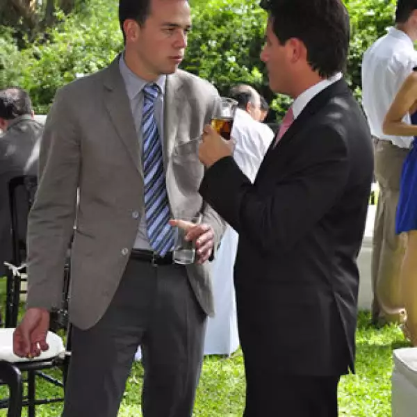 Andrés Hernández y Hermilio Peregrina