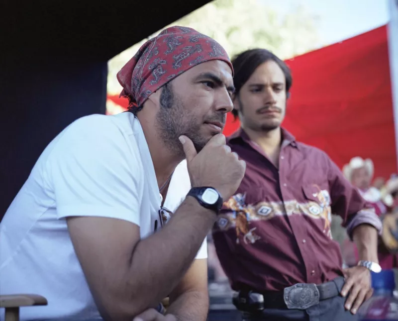 Alejandro González Iñárritu y Gael García
