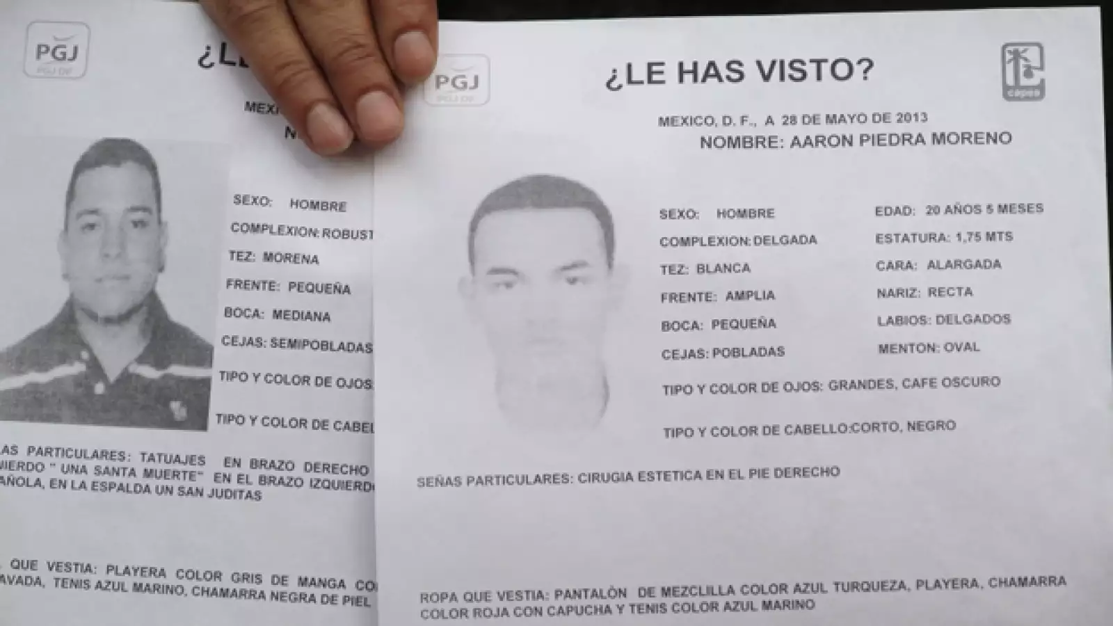 fotos de desaparecidos en el heaven
