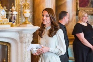Queen Elizabeth II Marks The Fiftieth Anniversary Of The Investiture Of The Prince of Wales