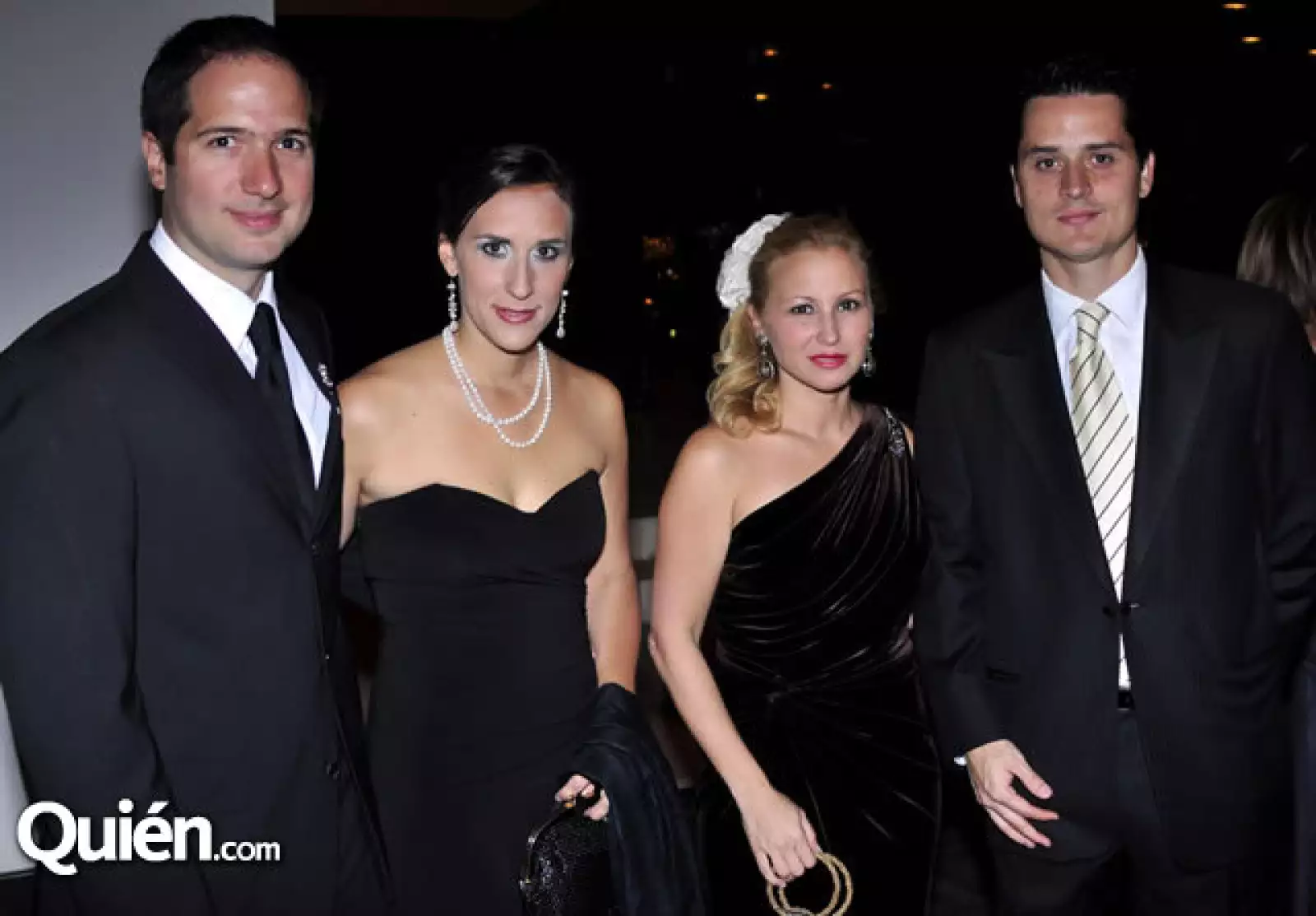 Alejandro Villarreal,Patricia Adame de Villarreal,Gaby González y Fernando Margain