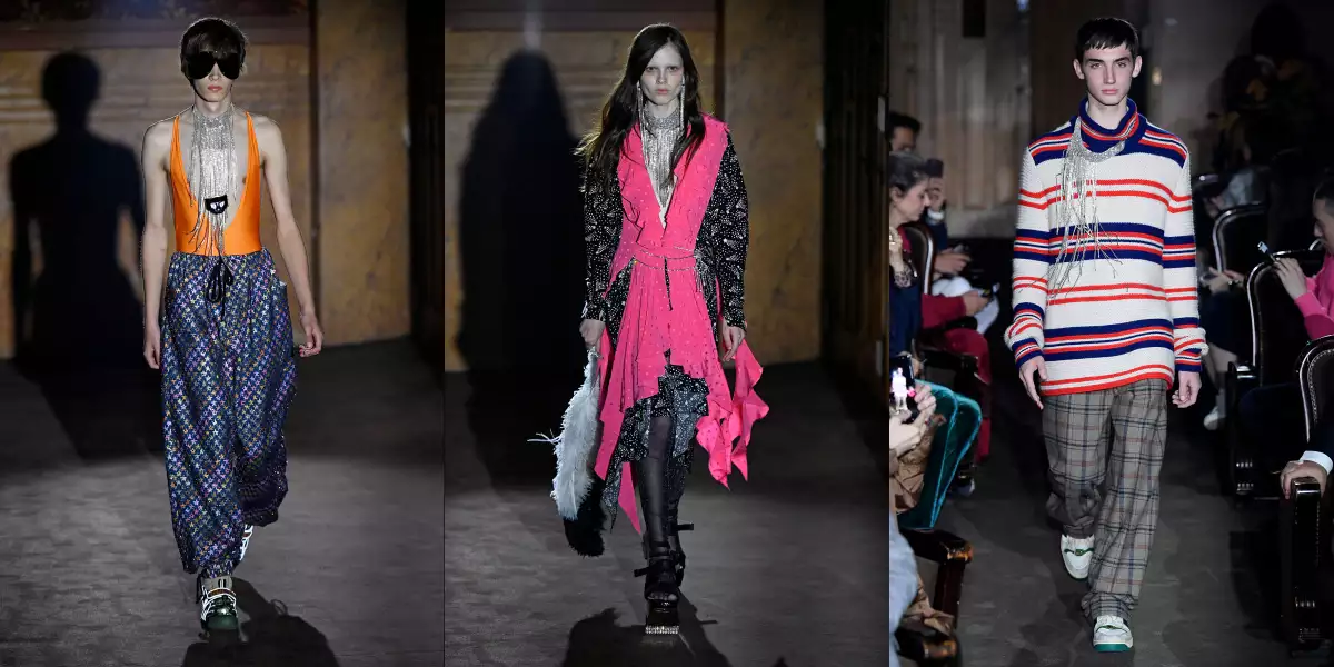 Gucci show, Runway, Spring Summer 2019, Paris Fashion Week, France - 24 Sep 2018