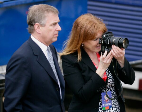 Sarah Ferguson y el príncipe Andrés