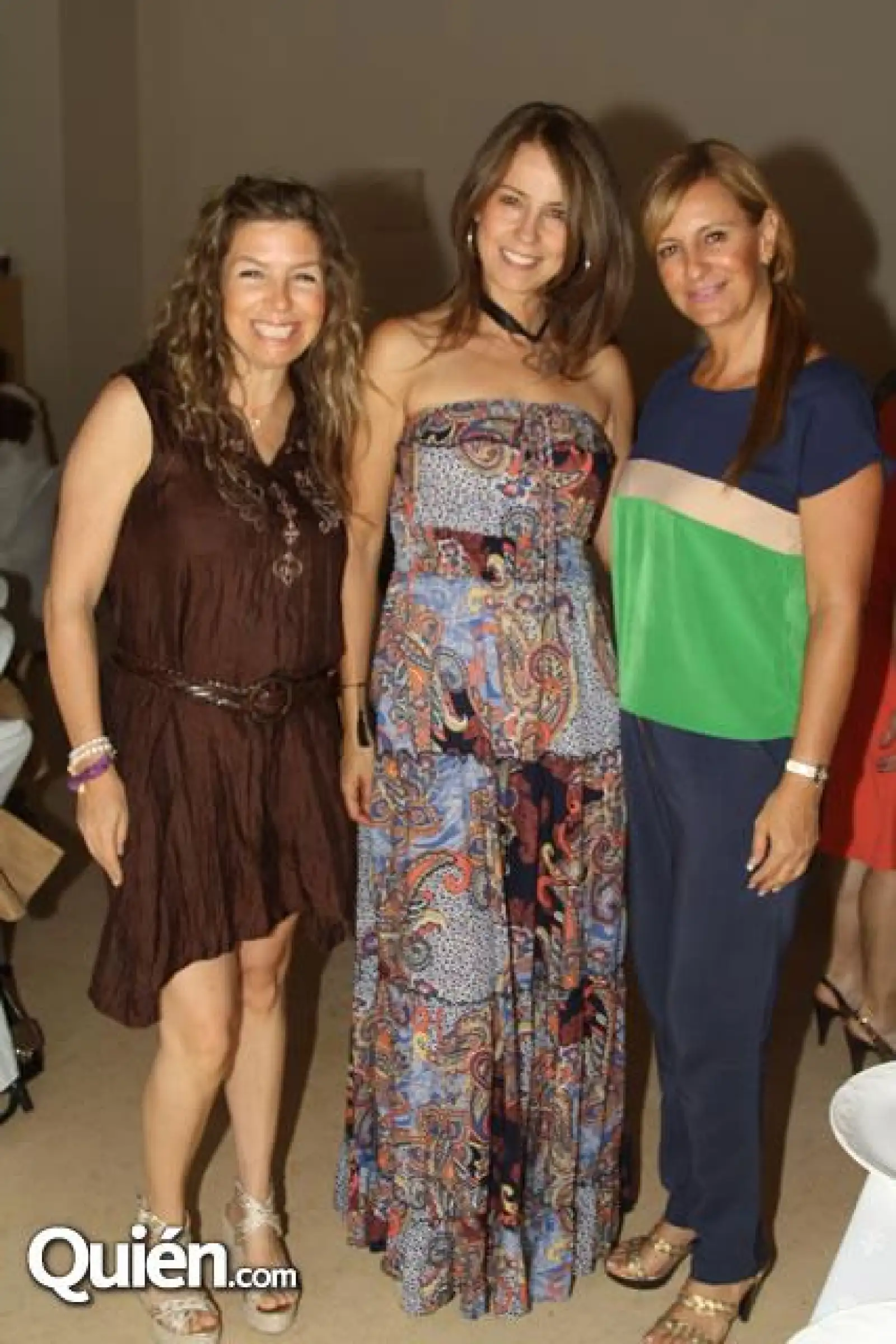 Rocio Quiroz,Ligia Fernandez y Lourdes Perez de Godinez