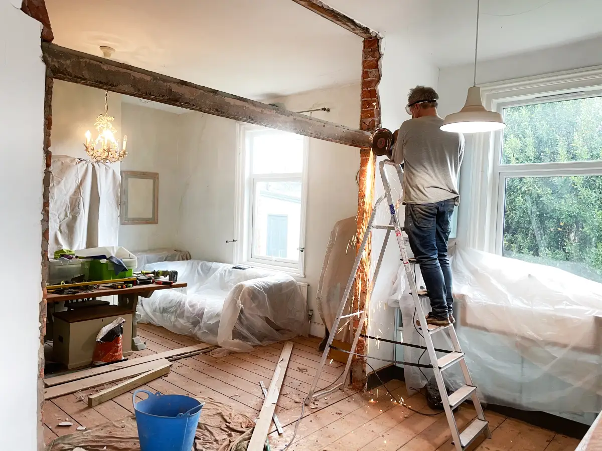 remodelación de una casa