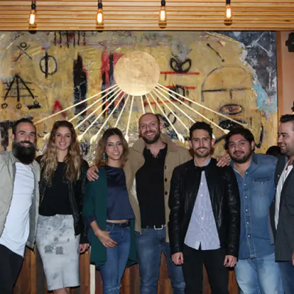 Jorge Díaz, Cristina Millet, Michelle Aubert, Roberto del Río, Alfonso Tenopala, César Ábsalon y Arturo Perales